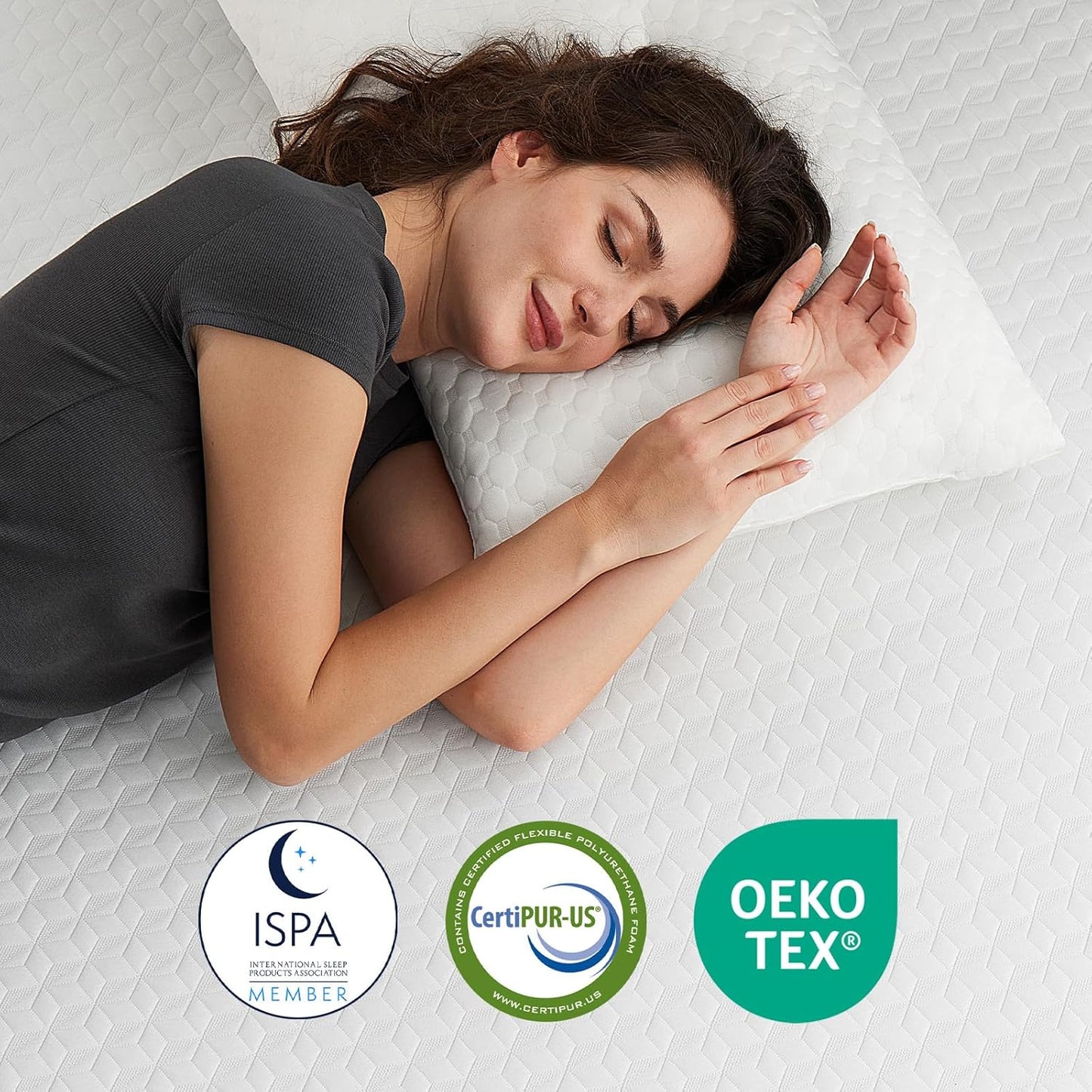 Novilla King Mattress, 12 Inch King Size Memory Foam Mattress with Comfort Foam for Pressure Relief & Cool Fresh Sleep, Removable Washable Cover,Mattresses in a Box,Medium Firm