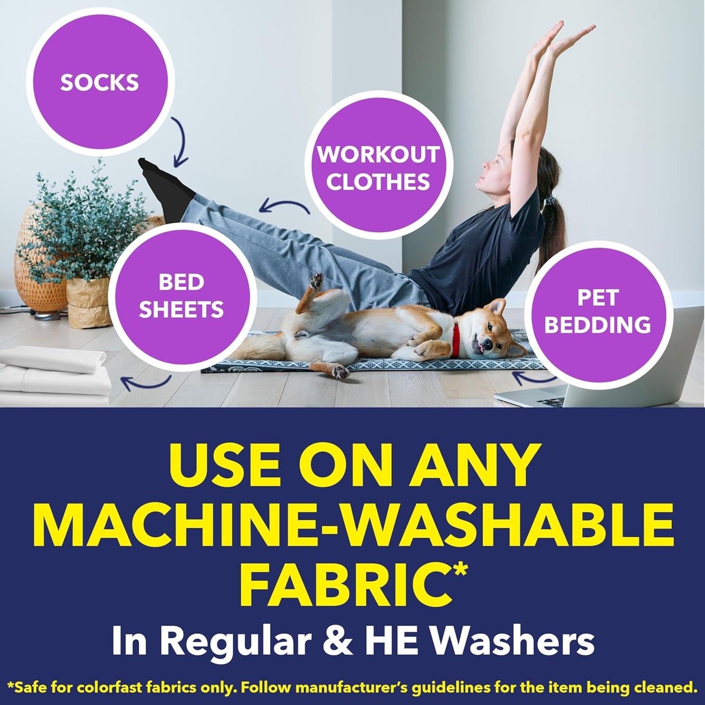 OxiClean Odor Blasters Odor and Stain Remover Laundry Power Paks, 24 Ct