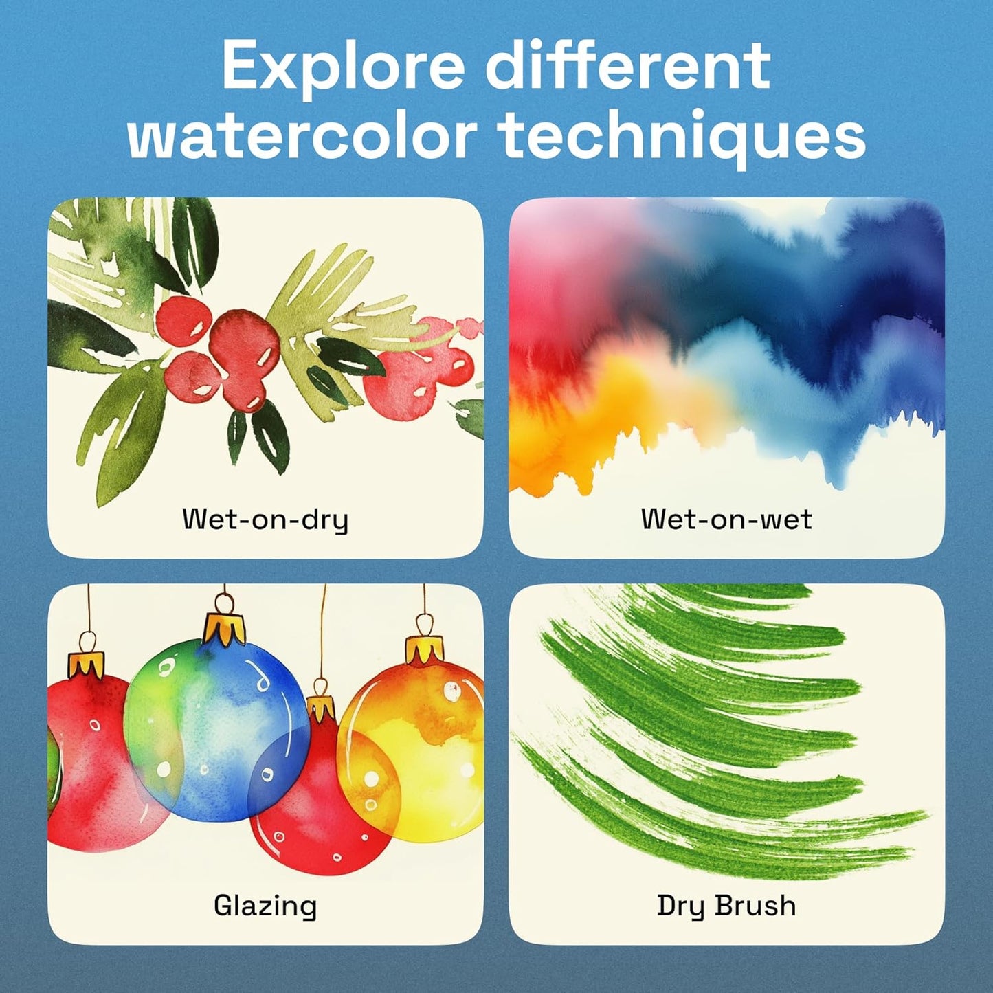 ARTISTRO Watercolor Paint Set - Portable Paint Kit - Perfect for Gifting to Adults, Teens, Tweens, & Kids