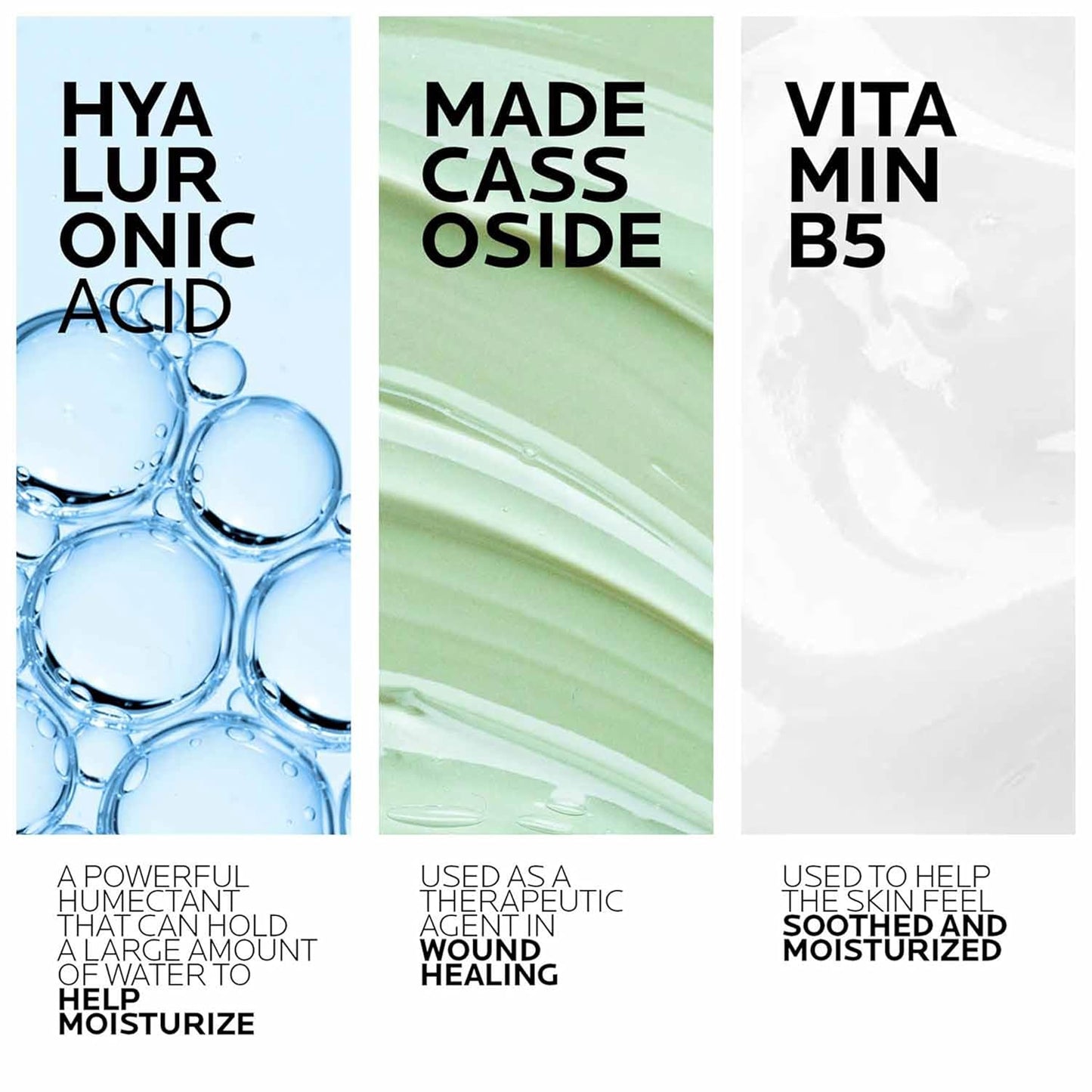 La Roche-Posay Hyalu B5 Pure Hyaluronic Acid Serum for Face, Vitamin B5 + Hyaluronic Acid + Madecassoside, Hydrating Serum Visibly Plumps Skin, Sensitive Skin Safe, Anti Aging, Oil-Free