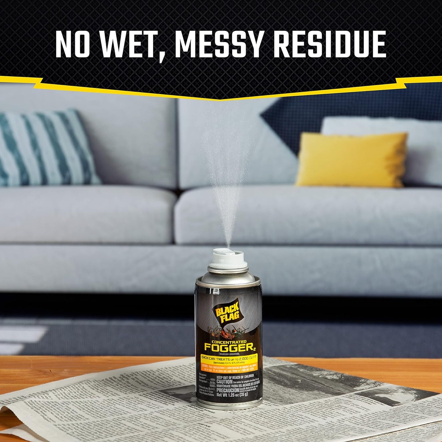 Black Flag Indoor Fogger, Pack of 6