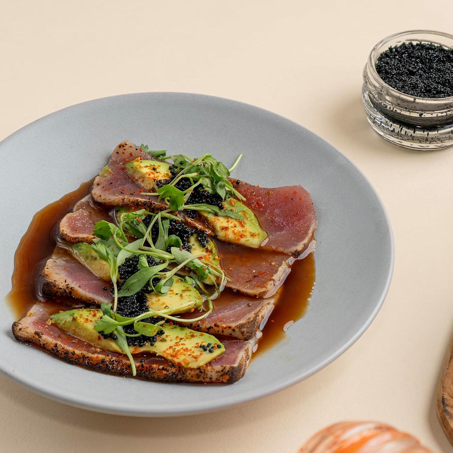 MARKY'S Black Tobiko Flying Fish Roe - 8 oz / 227 g - Sushi Grade Caviar