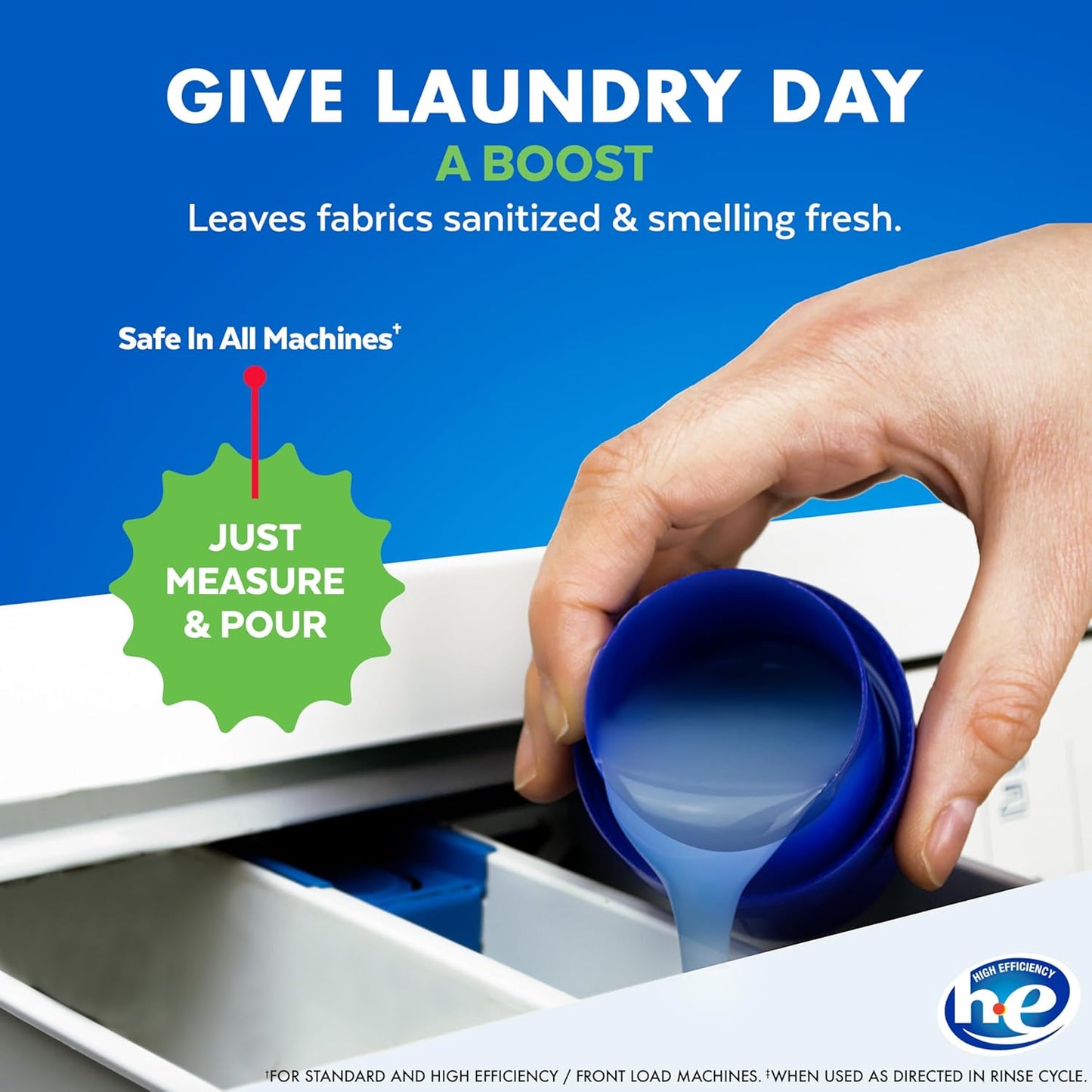 Lysol Tough Odor Eliminator Laundry Sanitizer Additive, Sanitizing Liquid for Gym Clothes and Activewear, 0% Bleach, Eliminates Odor Causing Bacteria, 90oz