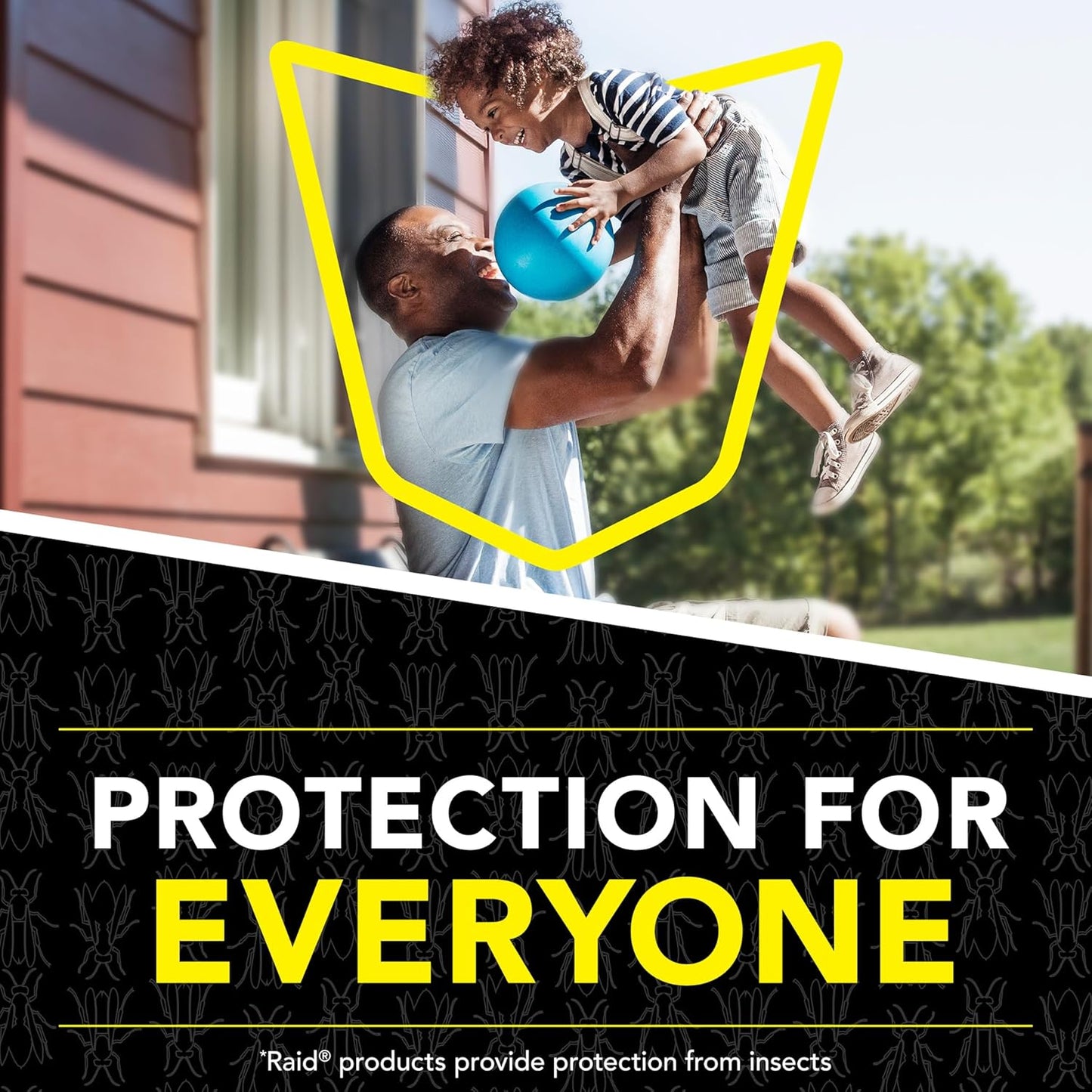 Raid Max Foaming Wasp & Hornet Killer, Fast Coverage Foam, Bug Killer Kills The Entire Nest, 16.5 oz