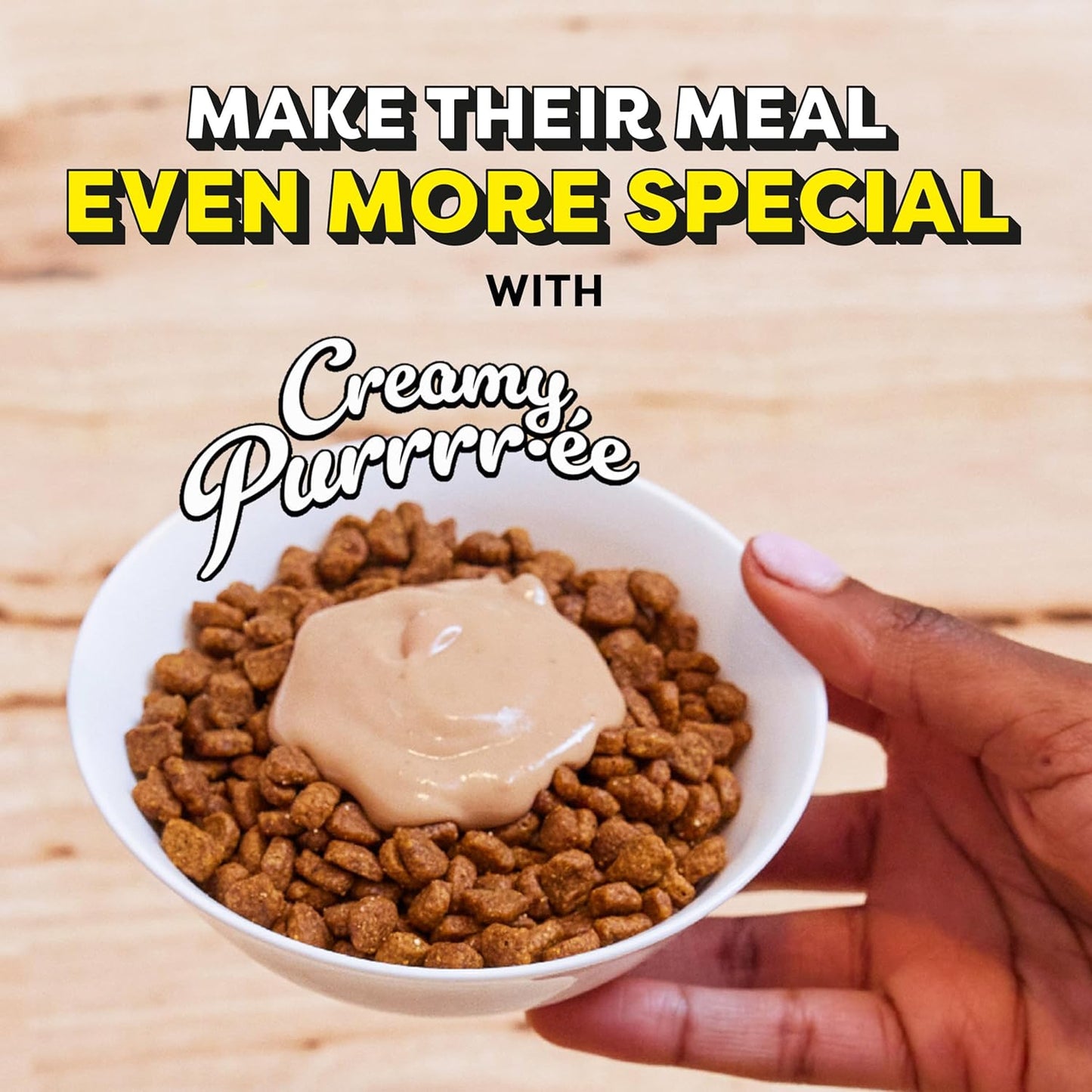 Temptations Creamy Puree with Chicken, Salmon, and Tuna Variety Pack of Lickable, Squeezable Cat Treats, 0.425 Oz Pouches, 24 Count