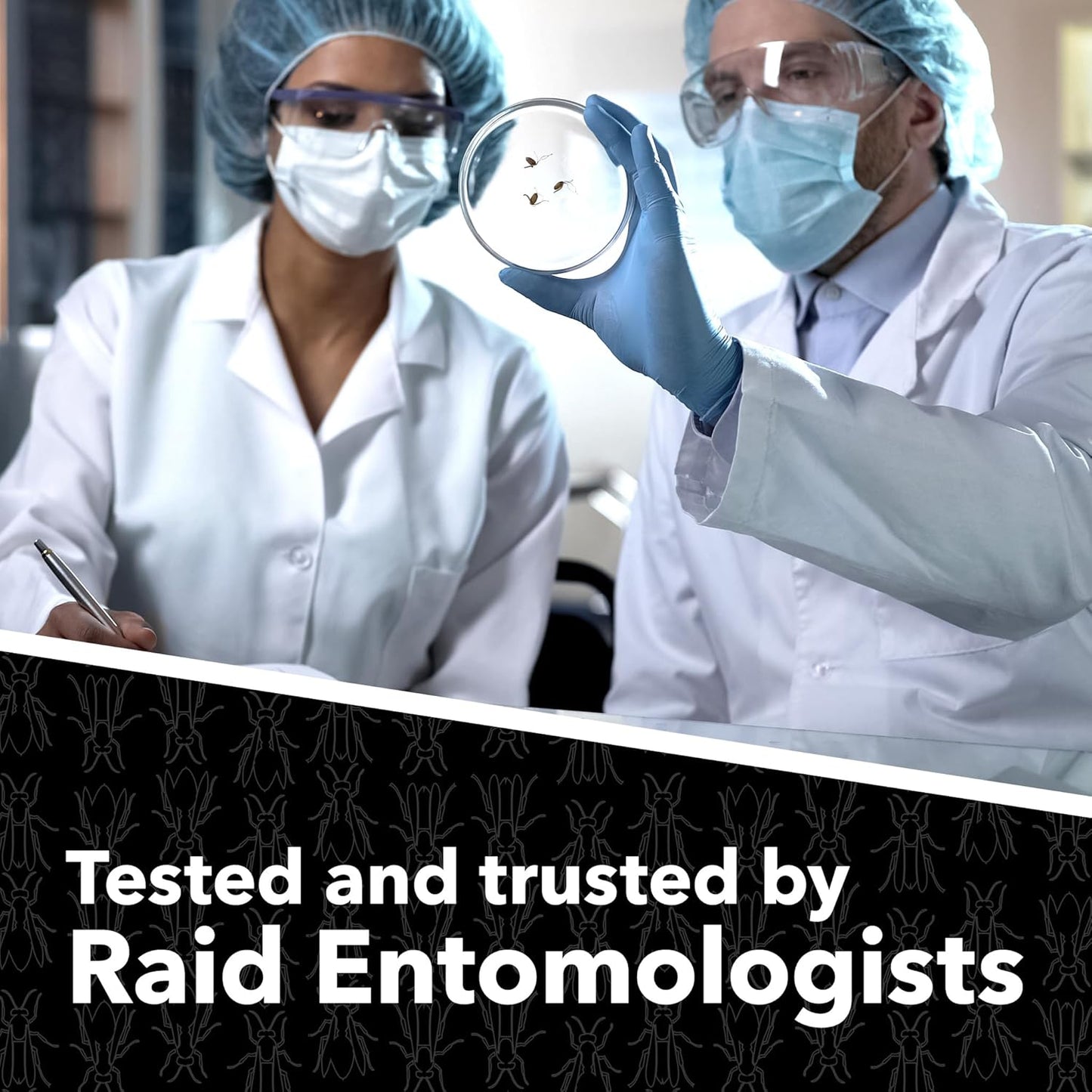 Raid Max Foaming Wasp & Hornet Killer, Fast Coverage Foam, Bug Killer Kills The Entire Nest, 16.5 oz