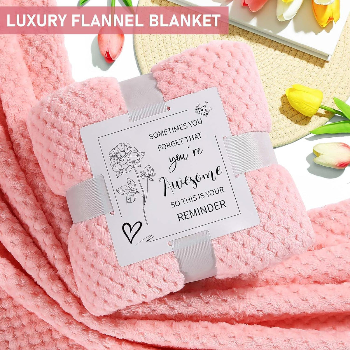Valentines Day Gifts for Her Women Daughter Girlfriend Wife, Happy Birthday Gifts for Women Mom Her Friend Sister Wife Grandma, Self Care Gift Get Well Relaxing Spa Galentines Day Gift Basket Set