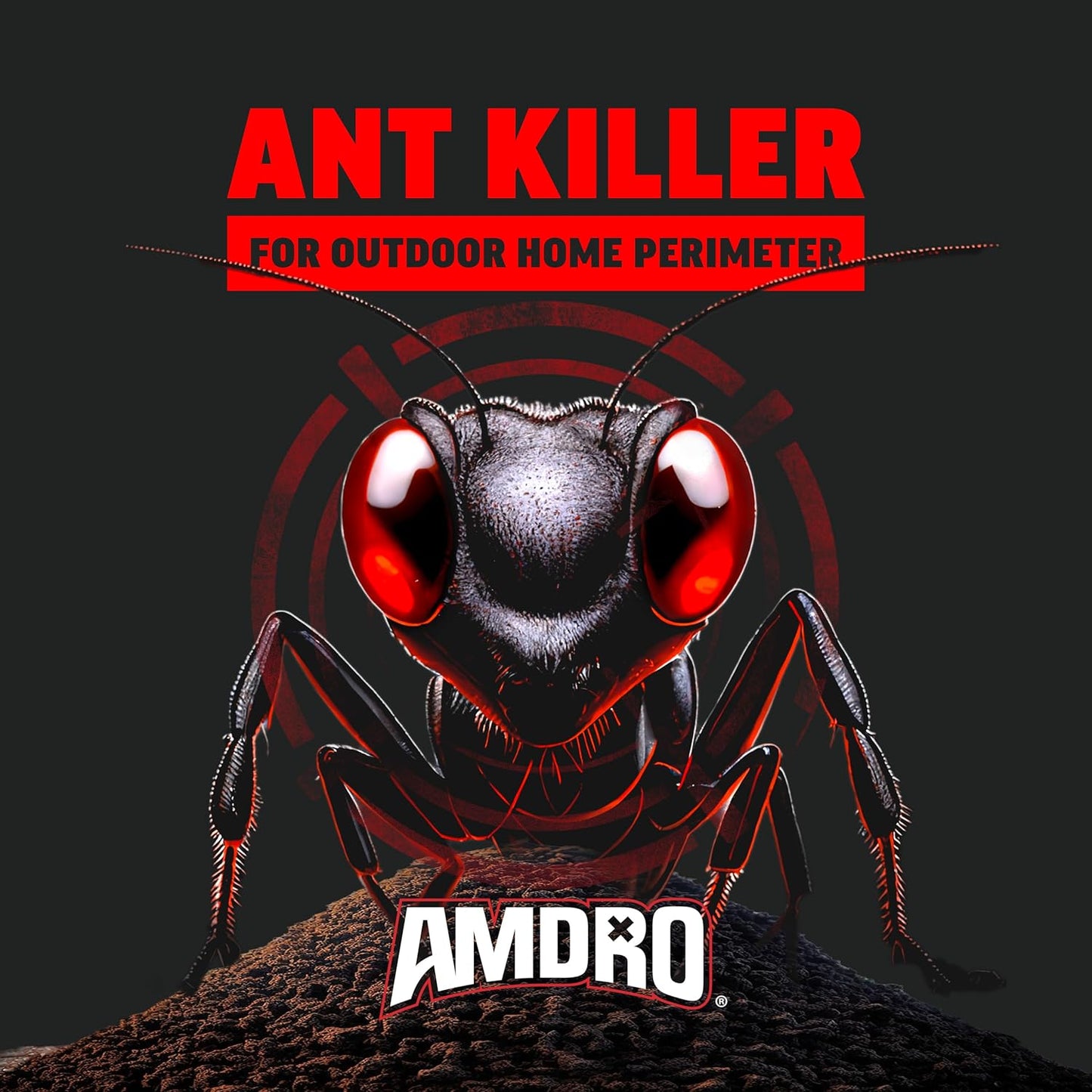 Amdro 100550427 Ant Killer for Outdoor Home Perimeter 24 oz, Black Label