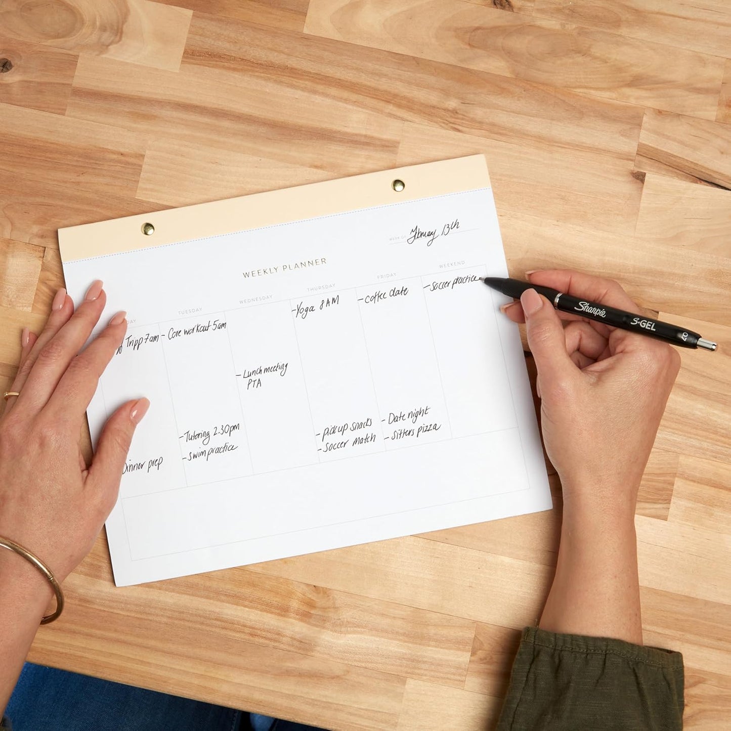 Sharpie S-Gel Gel Pens, Black Barrel, Medium Point (0.7mm), Black Gel Ink Pens, 12 Count - Home, Office, School, Journaling, Writing, Note-Taking, Teacher Supplies