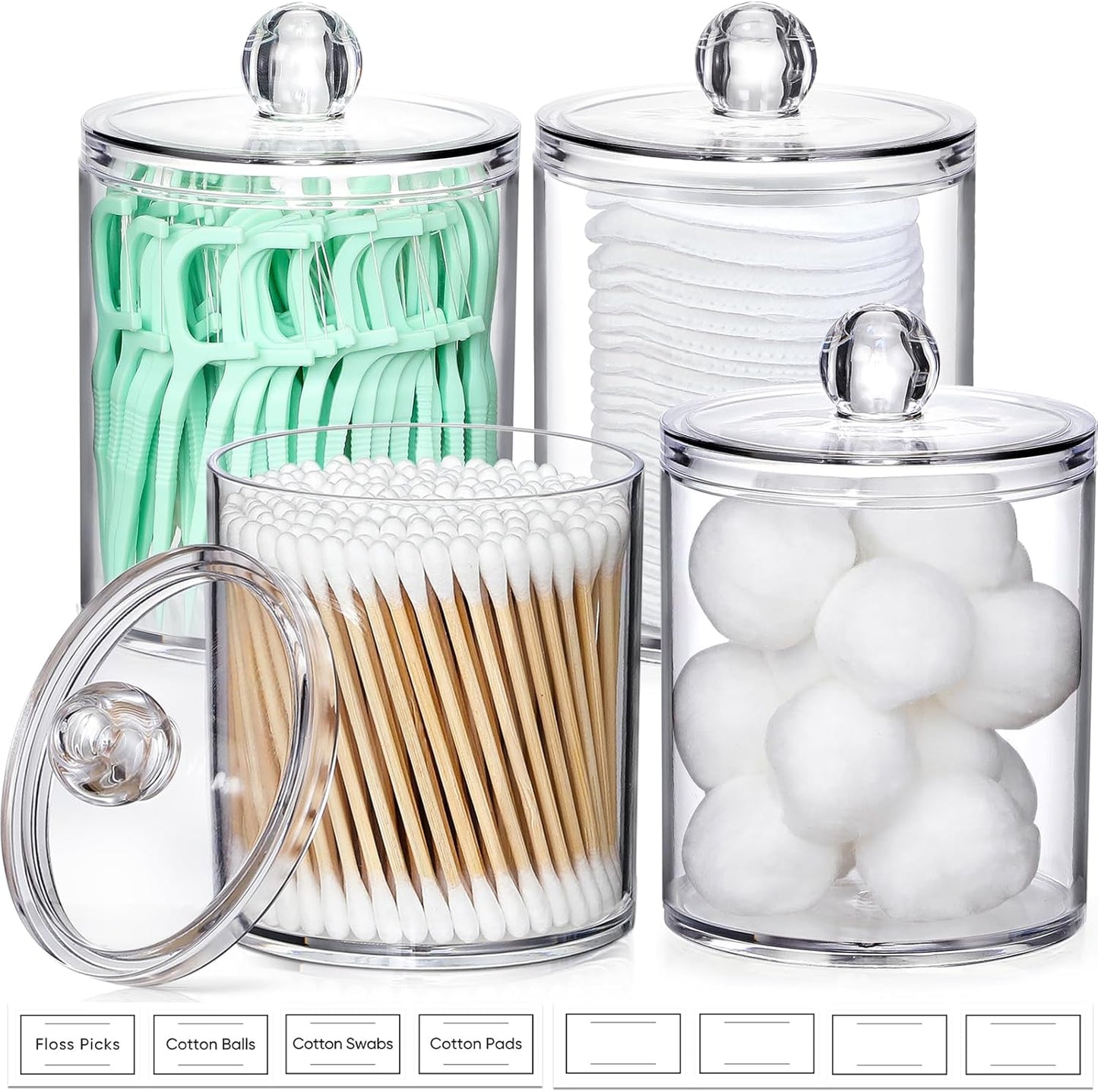 Vanity Storage Jars