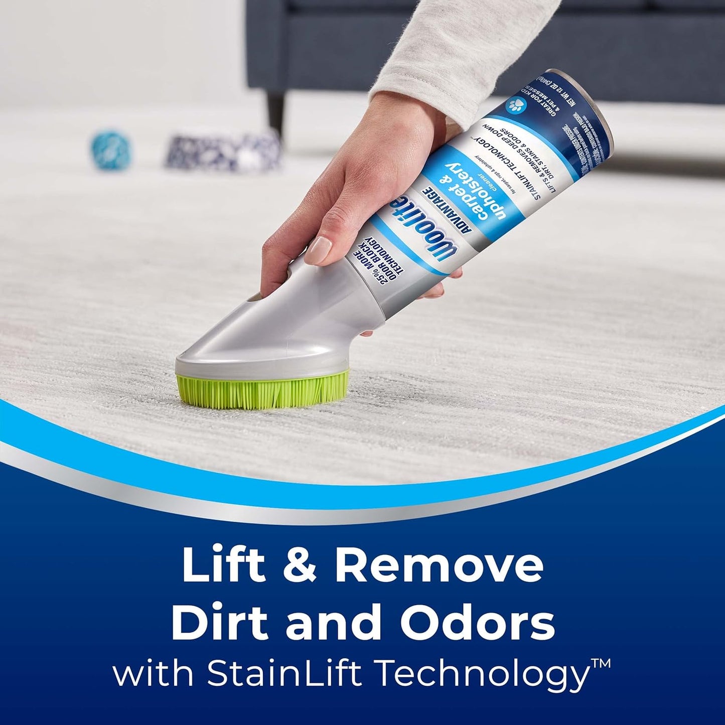 Bissell Woolite Advantage Carpet & Upholstery Cleaner 4 Pack, 3325