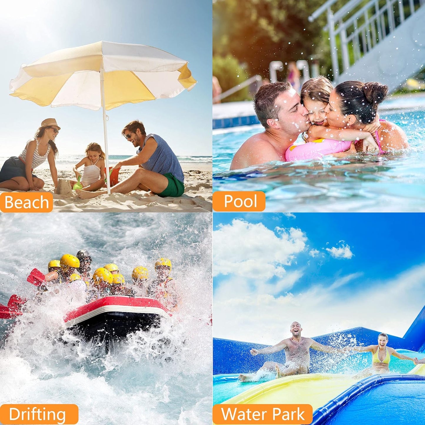 Waterproof Phone Pouch Bag - 7.5in Water Proof Cell Phone Case for Beach Travel Must Haves, IPX8 Dry Bag with Lanyard for iPhone 16 15 Pro Max Galaxy S25 S24 Ultra, Cruise Ship Essentials 2025