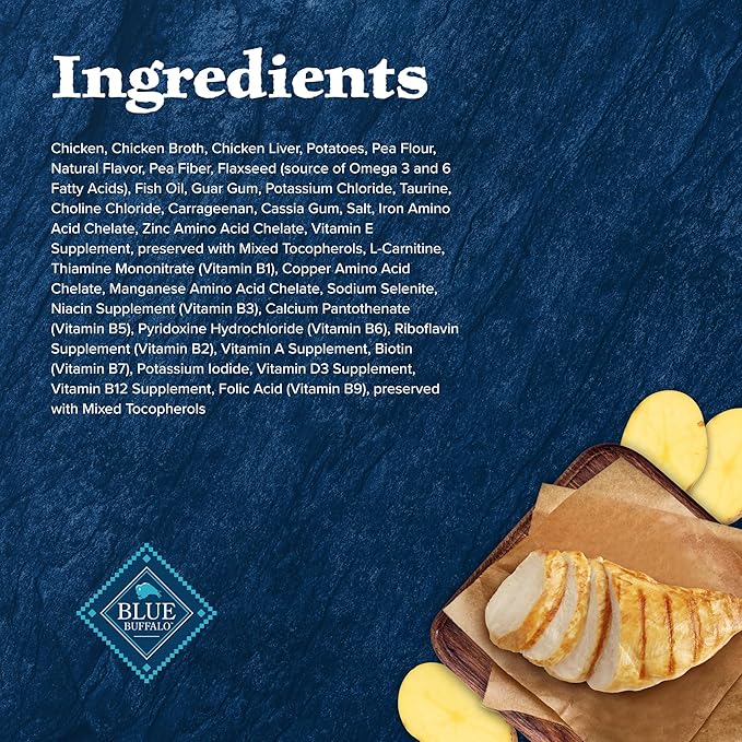 Blue Buffalo Wilderness High-Protein Grain-Free Wet Food For Adult Cats 7+, Chicken Recipe, 5.5-oz., 24-count - Cart Shape