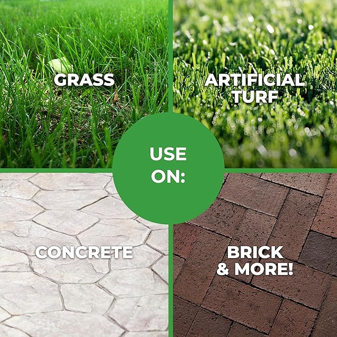 Simple Green Outdoor Odor Eliminator for Pets, Dogs, Ideal for Artificial Grass & Patio (32 oz Hose End Sprayer & 1 Gallon Refill)