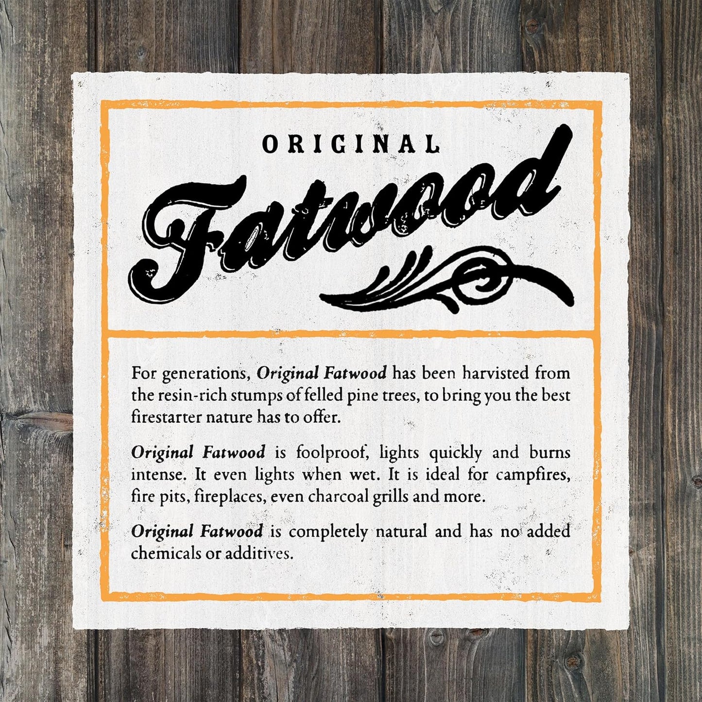 Fatwood Fire Starter Sticks 10lb Box - Indoor or Outdoor All Natural Pine Fire Starters for Campfires, Fireplace, Firepit, Wood Stove, or BBQ Grill - Kindling Wood Firewood Lighter by Pure Garden