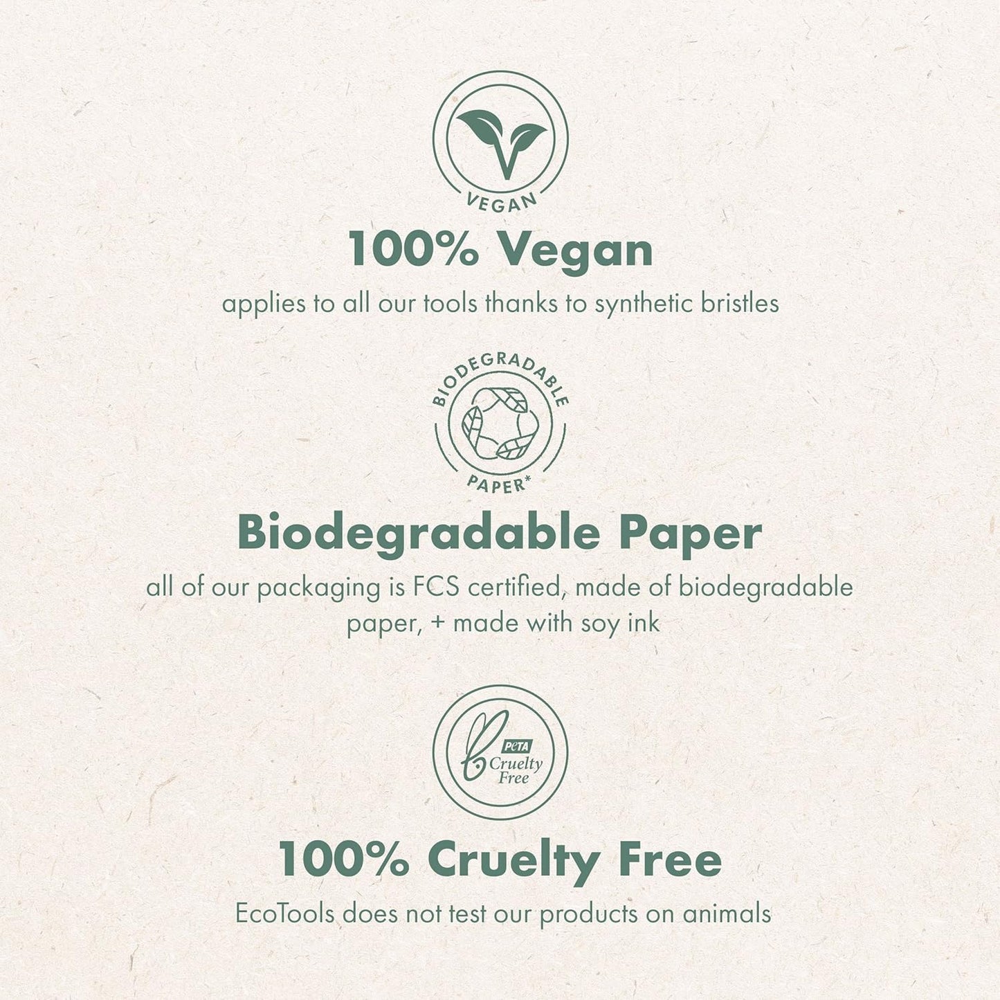 EcoTools Dry Body Brush, Cruelty-Free Bristles Exfoliate & Smooth Skin, Dry Brushing Removes Flaky Skin, May Help Improve Circulation & Tone, Eco-Friendly Skincare Tool, Vegan & Cruelty-Free, 1 Count