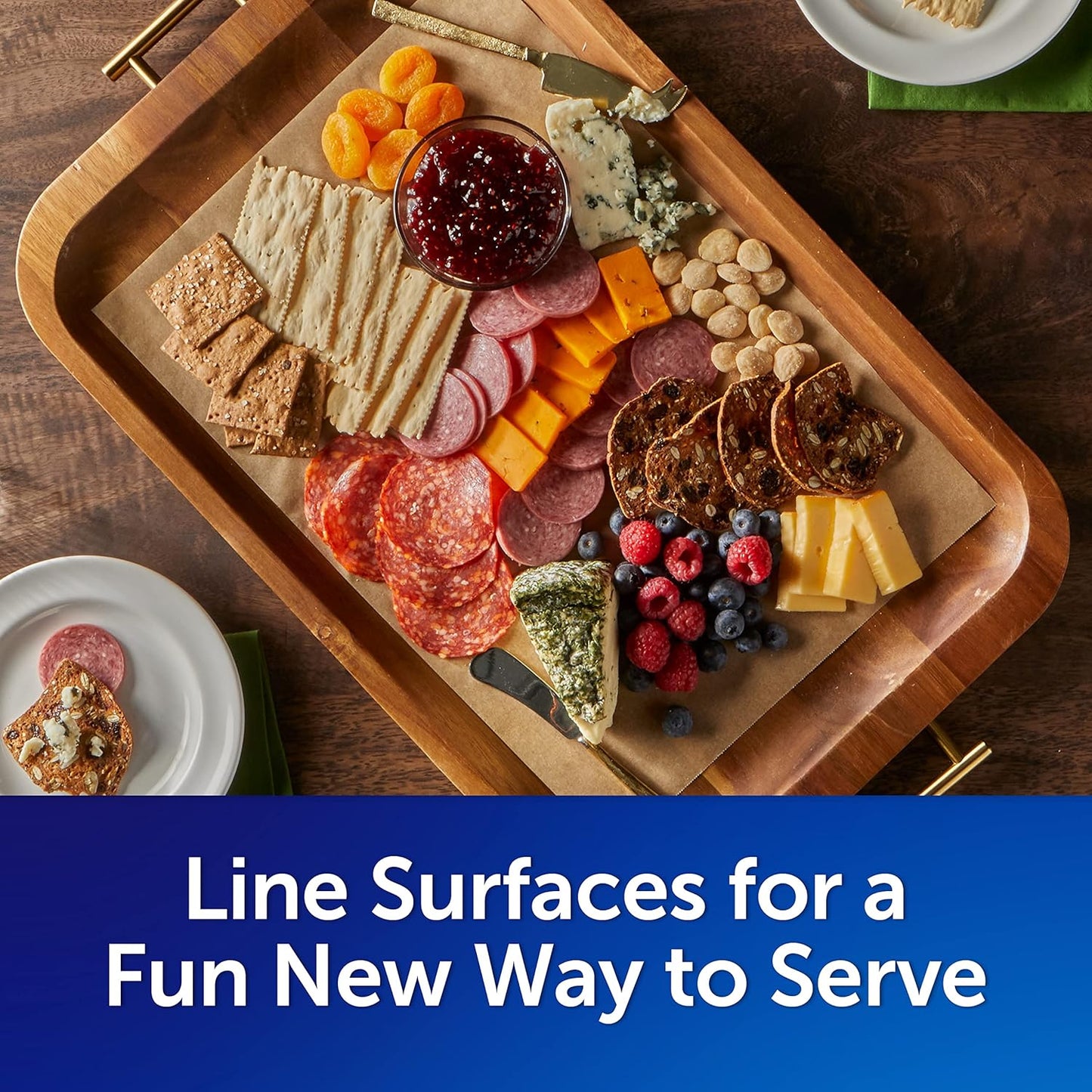 Reynolds Kitchens Unbleached Parchment Paper Roll, Non Stick Parchment Paper for Cooking and Baking, Oven Safe up to 425 Degrees, Chlorine-Free, 45 Feet x 12 Inches, 45 Total Sq. Ft.