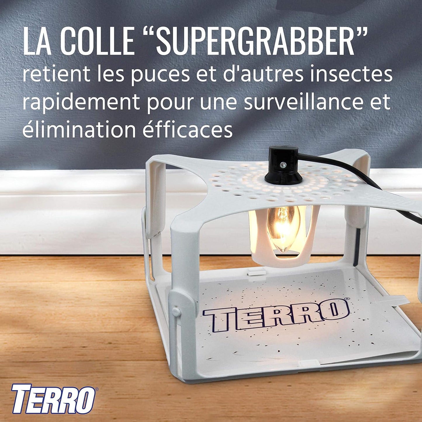 Terro T230 Indoor Electric Flea Trap and Killer - Refillable Flea Traps for Inside Your Home