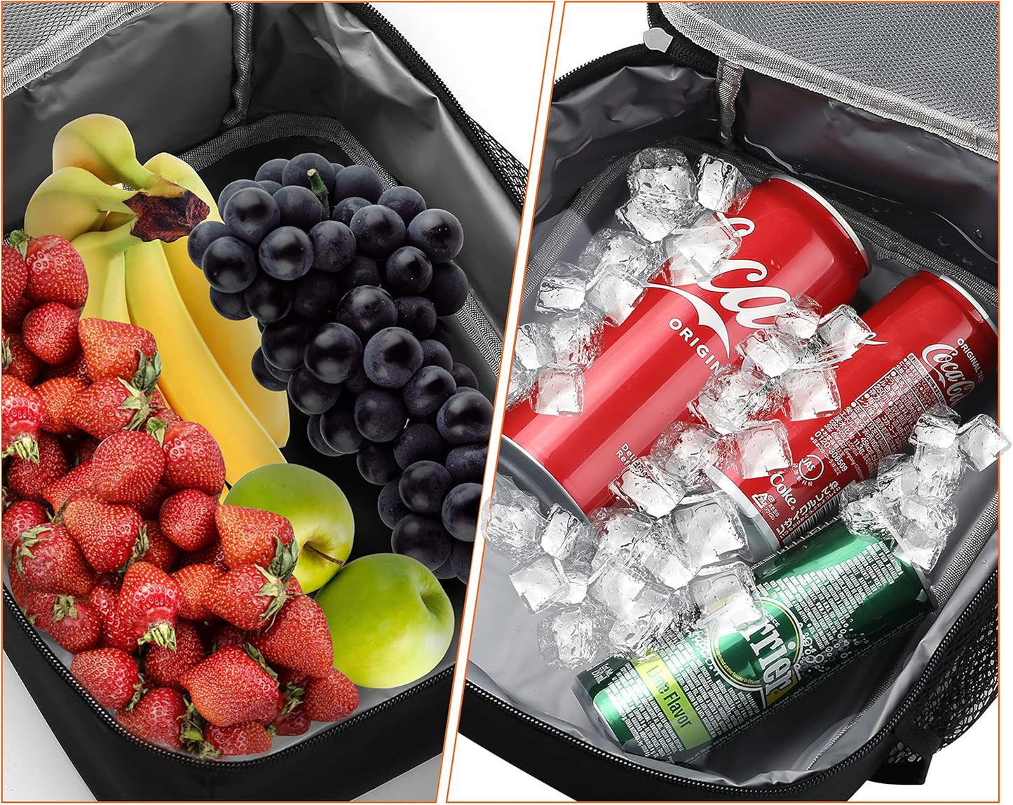 Lunch Box for Men - Reusable Lunch Bag Men Adult Women- Insulated Small LunchBox