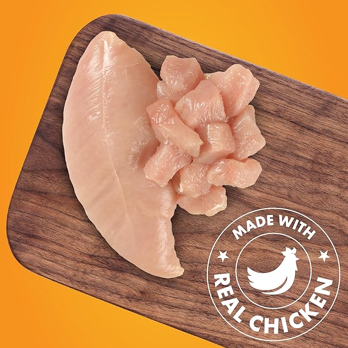 Dog Treats, Chicken Jerky for Dogs, Made with 100% Real Chicken Breast, 16 Ounces, Healthy, Easily Digestible, Long-Lasting, High Protein Dog Treat, Satisfies Dog's Urge to Chew (Pack of 1)