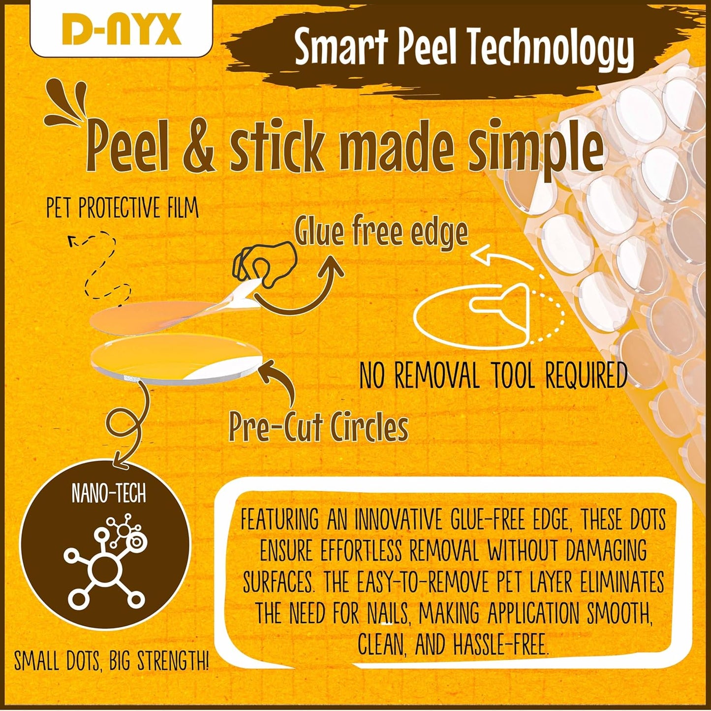 Double Sided Tape Adhesive Dots Stickers 280, 350, 450, 550 or 700 Pack Removable Putty No Trace Clear Sticky Tac Blue Sticky Tack Balloon Tassels Picture Hanging Strips (350 Sticky Dots)