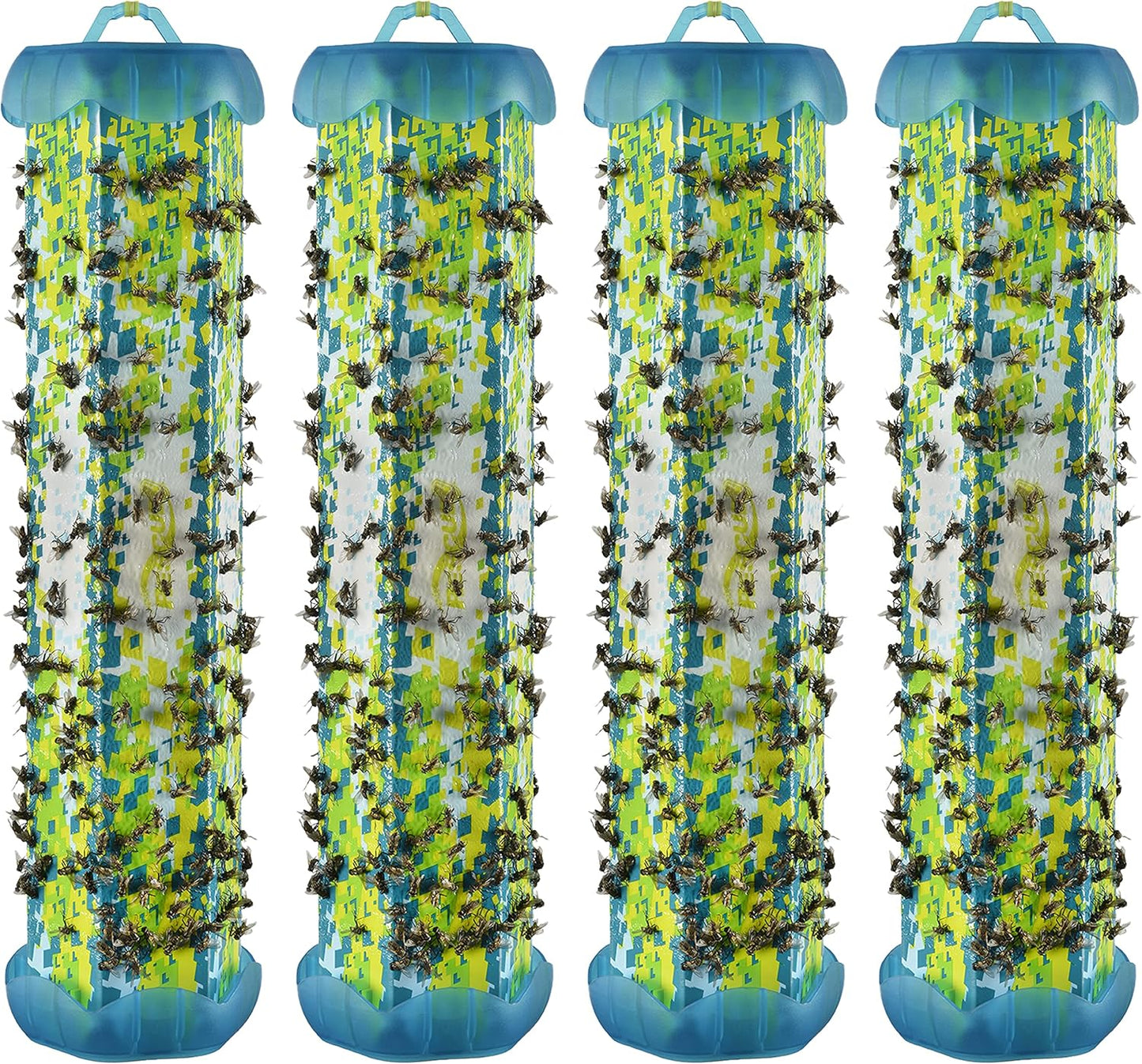 RESCUE! Non-Toxic TrapStik for Flies – Indoor Hanging Fly Trap - 4 Pack