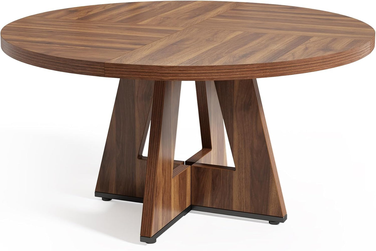 LITTLE TREE Round Dining Table for 4-6 People