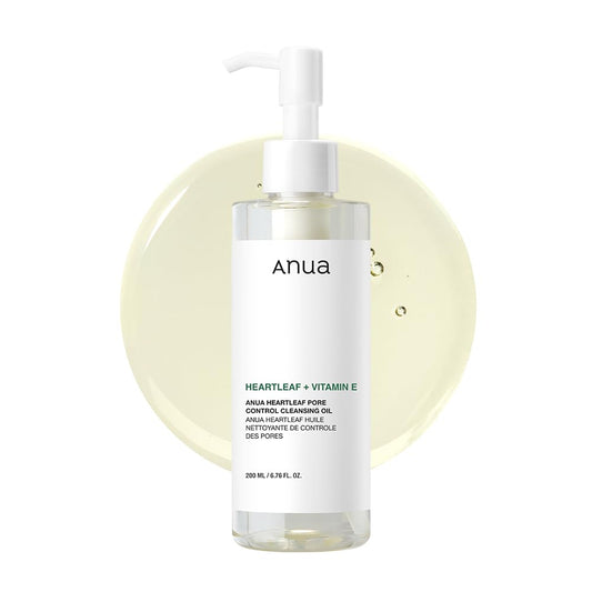Anua Heartleaf Pore Control Cleansing Oil, Makeup Remover, Korean Skincare 6.76oz - Cart Shape