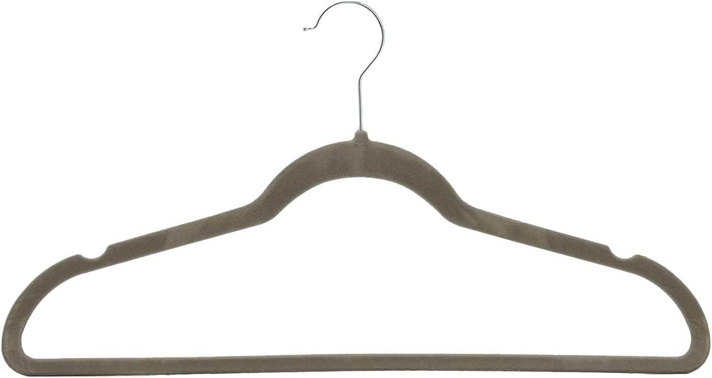Velvet suit hangers
