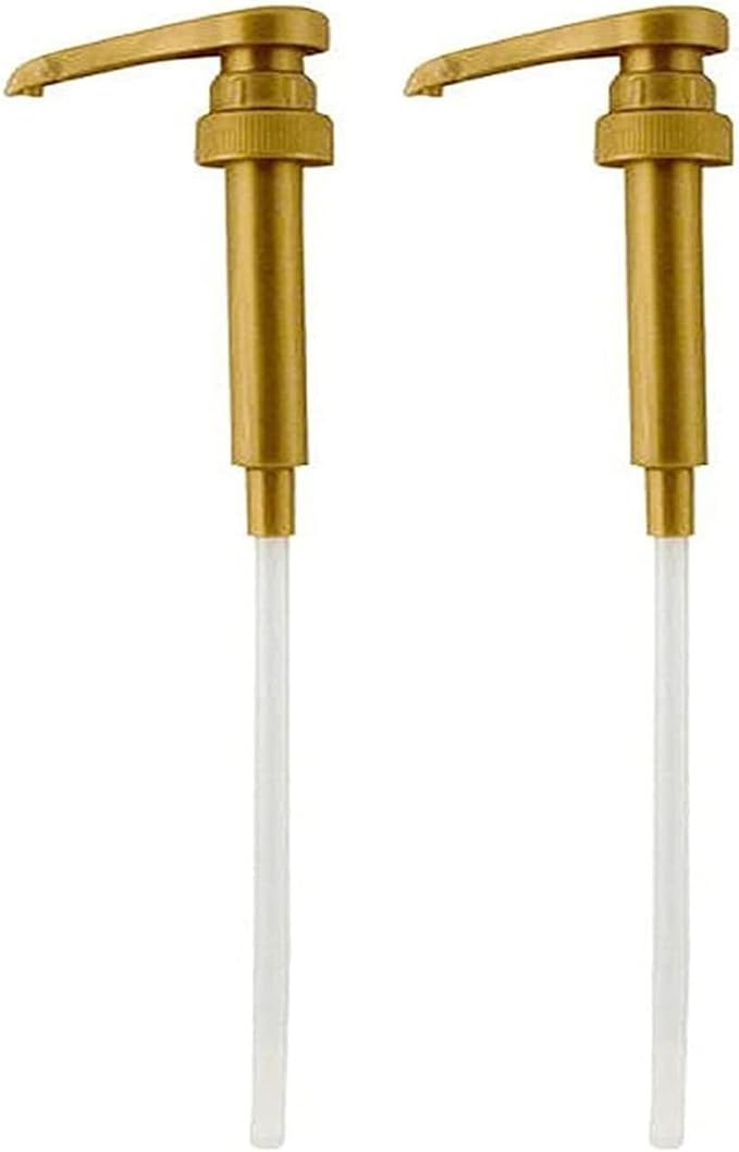Syrup Pump Compatible with Torani, DaVinci and Skinny (Set of 2) - fits bottles (25.4 oz-750ml)