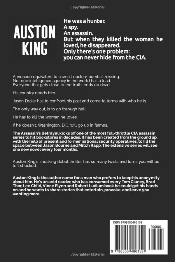 The Assassin's Betrayal: CIA Assassin (Jason Drake Spy Thriller)