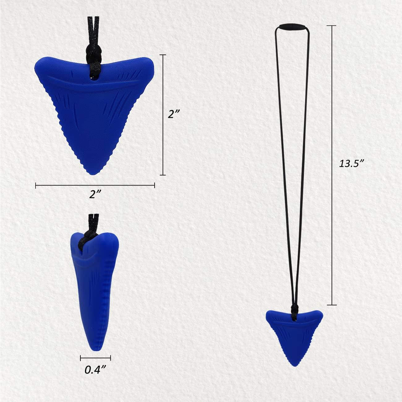 Chew Necklaces for Sensory Kids, 6 Pack Chewy Necklace Sensory Toys for Autism, ADHD, Anxiety or Other Special Needs- Reduces Chewing Fidgeting for Boys Girls Adults Chewer