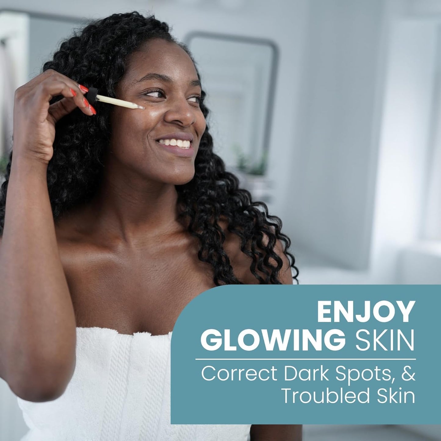 Eva Naturals Vitamin C Serum with Hyaluronic Acid - Anti-Aging, Acne & Dark Spot Care - Cart Shape