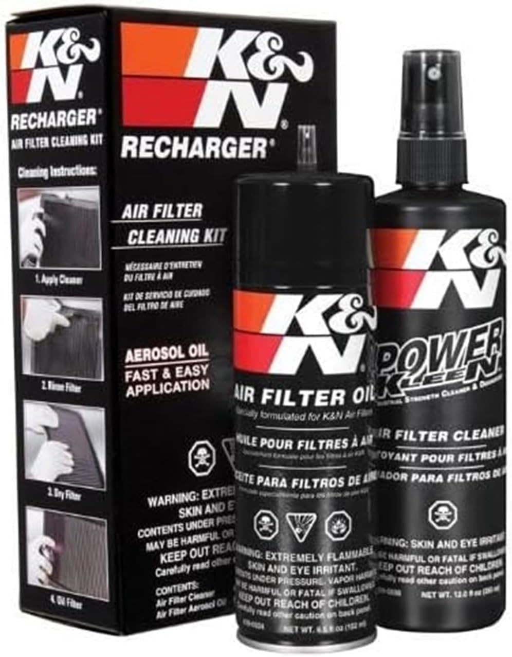 K&N Engineering 995000 Air Filter Accessories - FLTR CARE SERVICE KIT