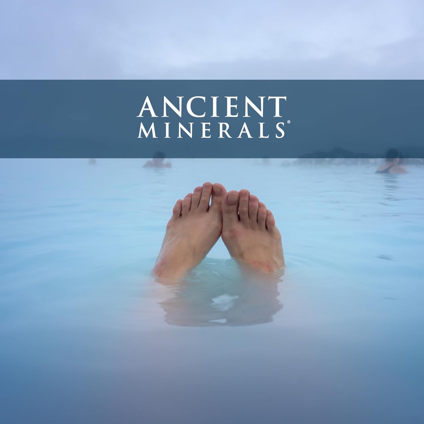 Ancient Minerals Magnesium Bath Flakes – Pure Zechstein Chloride, 1.65 lbs Bag - Cart Shape