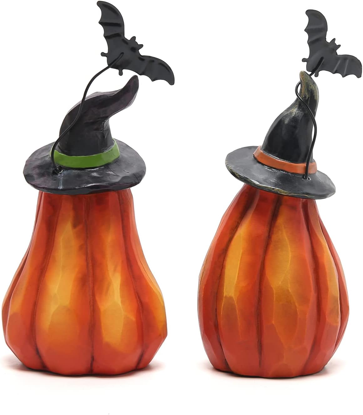 Hodao Halloween Pumpkin Decorations Indoor Halloween Decorations Clearance for Table/Halloween/Window/Present Box/Gift