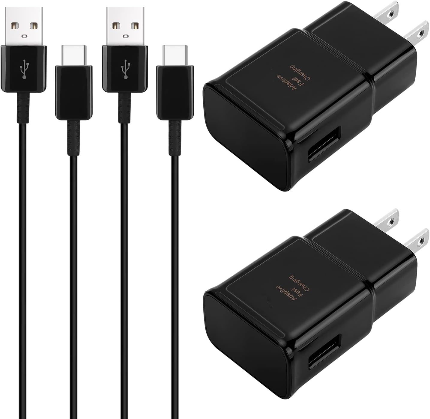 Phone Charger Android,Samsung Charger Fast Charging Cord Type C with USB C Charge Cable 6.6Ft for Samsung Galaxy S25/S24/S23/S22/S21/S20/S10/S10 Plus/S10E/S9/S8/S21Ultra/S22+/S22 Ultra/Note 8/9/10/20