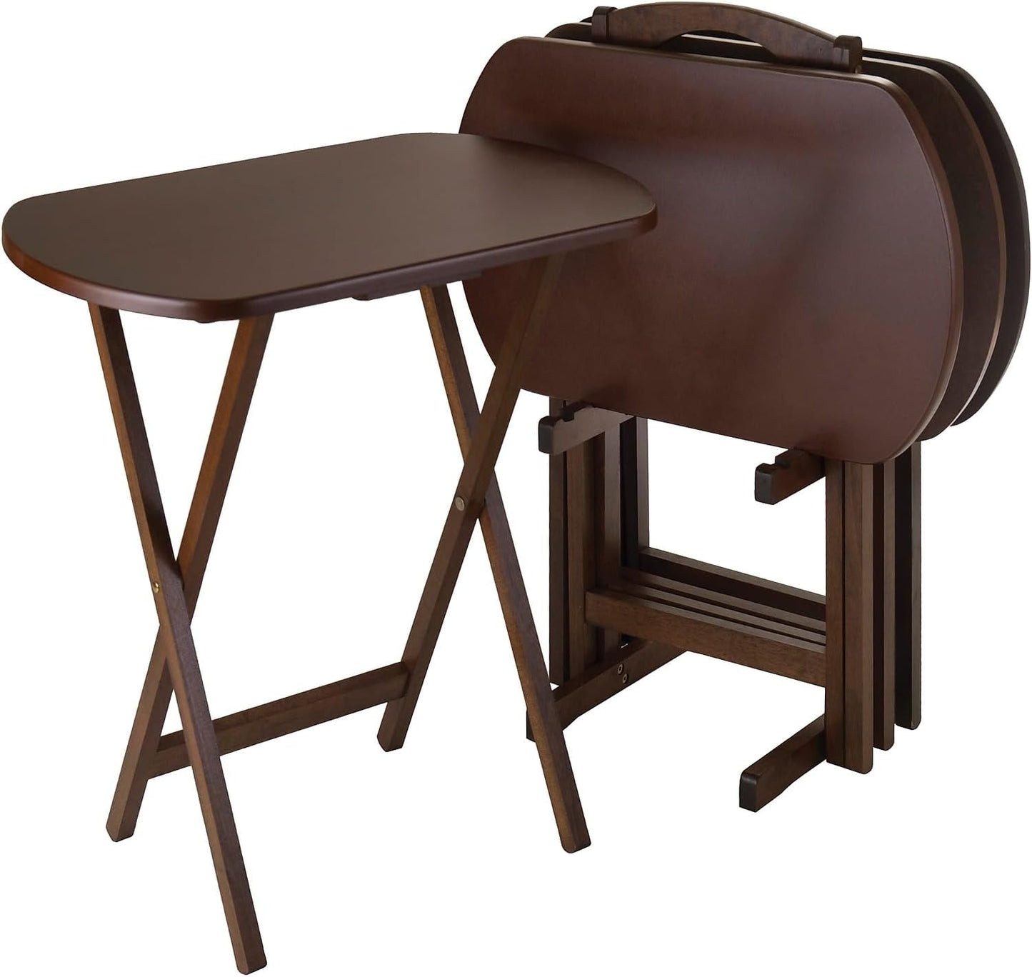 Winsome Wood TV Tray Set