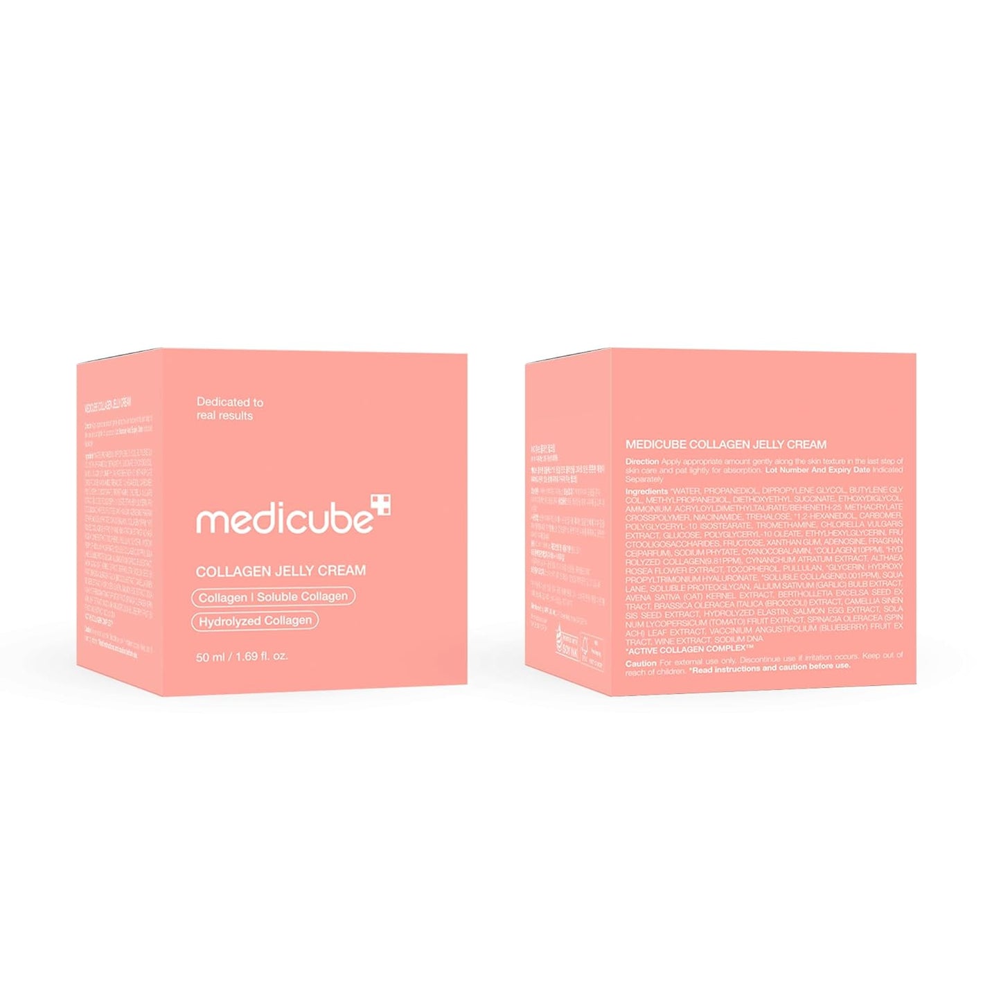 medicube Collagen Jelly Cream- Niacinamide & Freeze-Dried Hydrolyzed Collagen - Boosts skin's barrier hydration and gives 24h Glow & Lifted Look - Korean skincare (1.69 Fl Oz (Pack of 1)