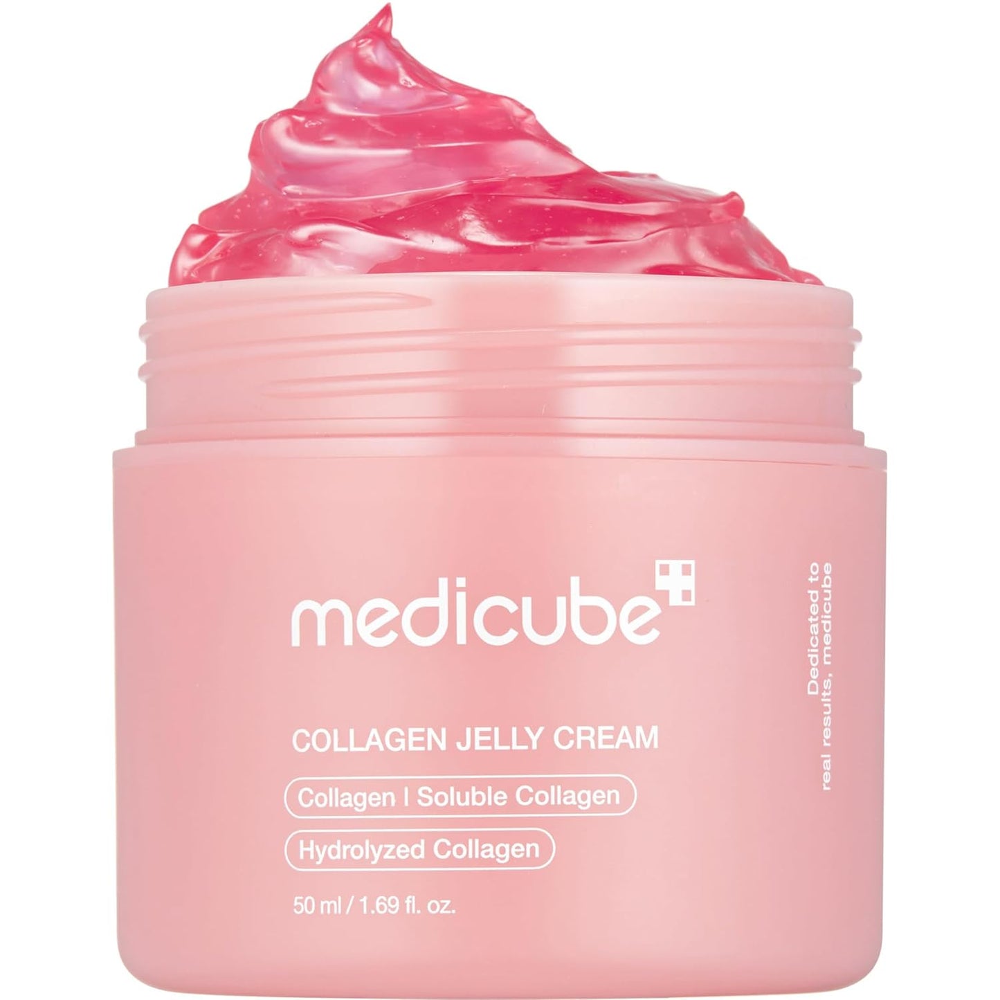 medicube Collagen Jelly Cream- Niacinamide & Freeze-Dried Hydrolyzed Collagen - Boosts skin's barrier hydration and gives 24h Glow & Lifted Look - Korean skincare (1.69 Fl Oz (Pack of 1)