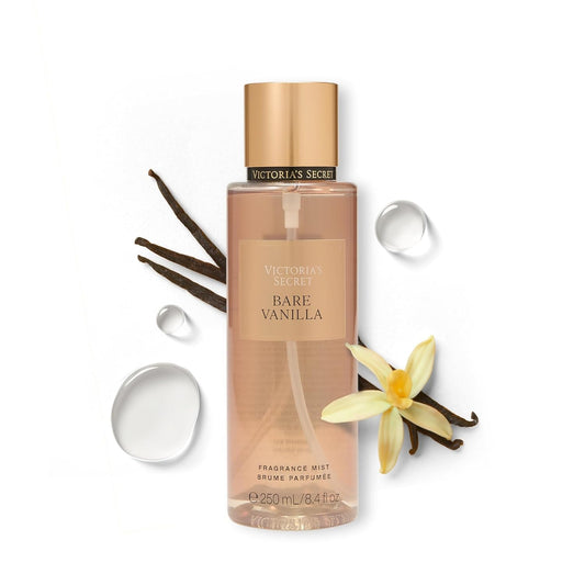 Victoria's Secret Bare Vanilla Body Mist, Spray for Women (8.4 oz)