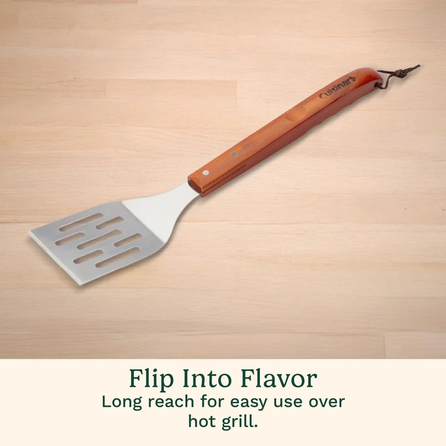 Cuisinart 13-Piece Grill Tool Set, Stainless-Steel BBQ Utensils & Accessories - Cart Shape