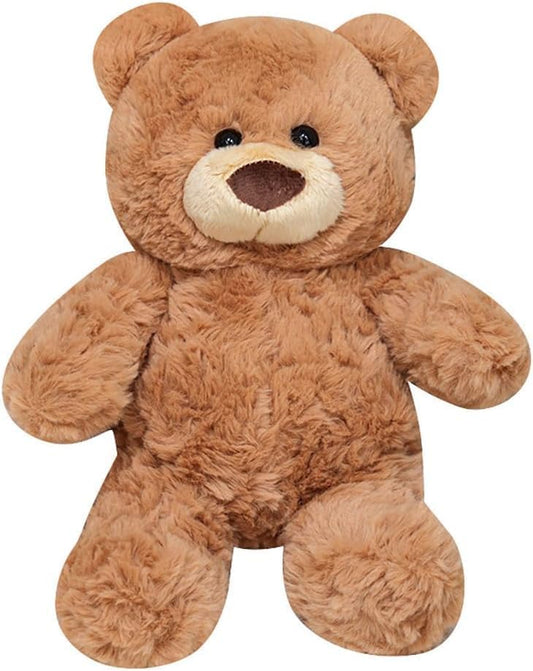 Teddy Bear Stuffed Animals, 10 Inches Teddy Bear Plush Toy Birthday Christmas Valentine’s Day Gift for Kids Girlfriend (Brown)