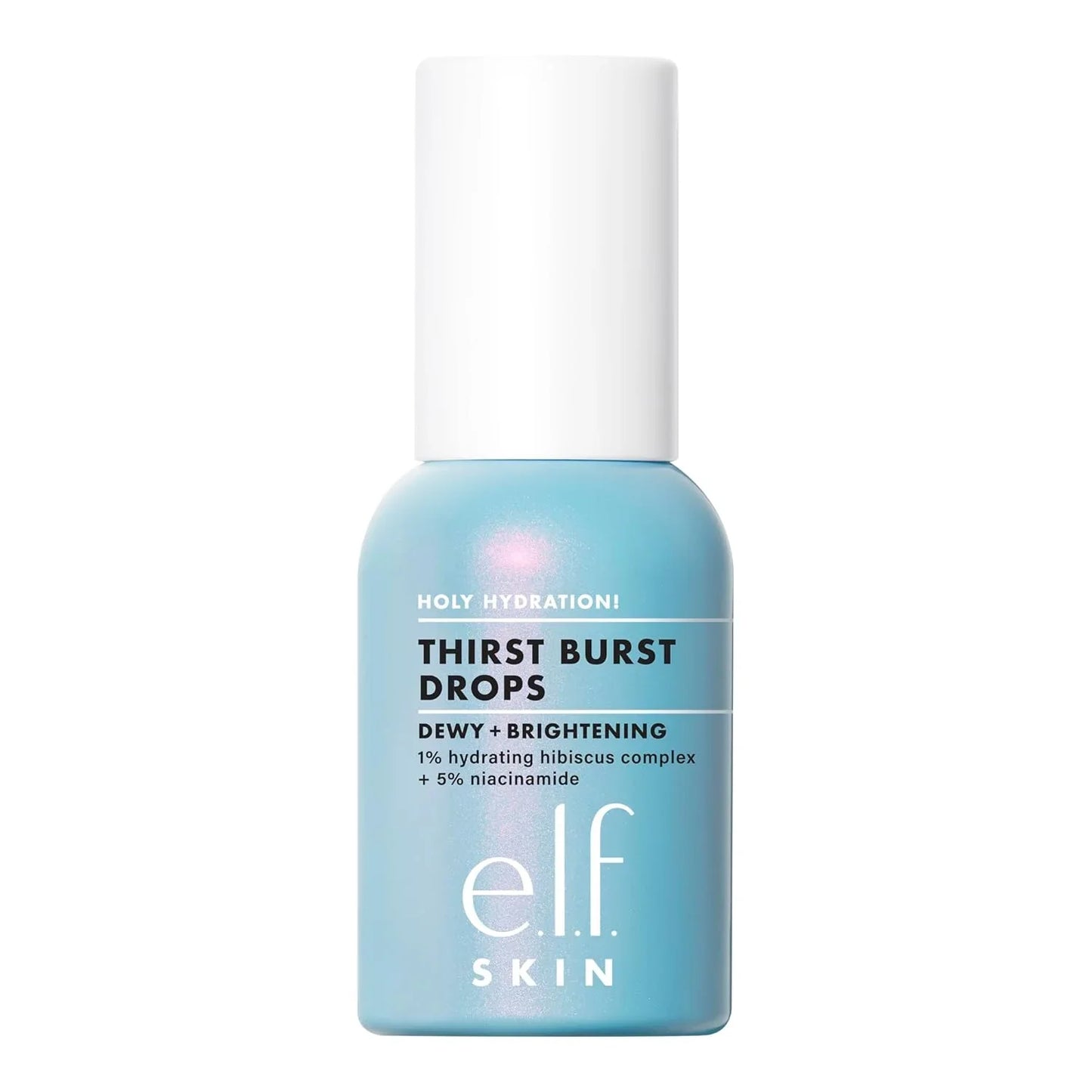 e.l.f. SKIN Holy Hydration! Thirst Burst Drops with Hyaluronic Acid, Vegan Serum - Cart Shape