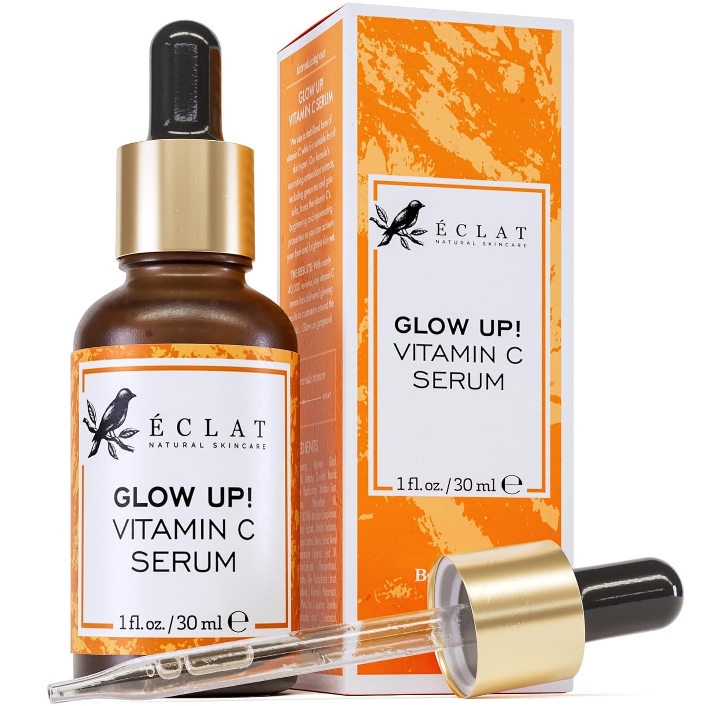 Vitamin C Face Serum - Skin Care for Dark Spots, Vitamin C Serum with Hyaluronic Acid, Ferulic Acid, & Vit E - Anti Aging and Skin Brightening, Pure Vit C Facial Care 30 ml