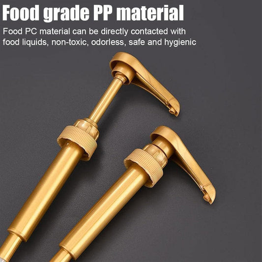 Syrup Pump Compatible with Torani, DaVinci and Skinny (Set of 2) - fits bottles (25.4 oz-750ml)