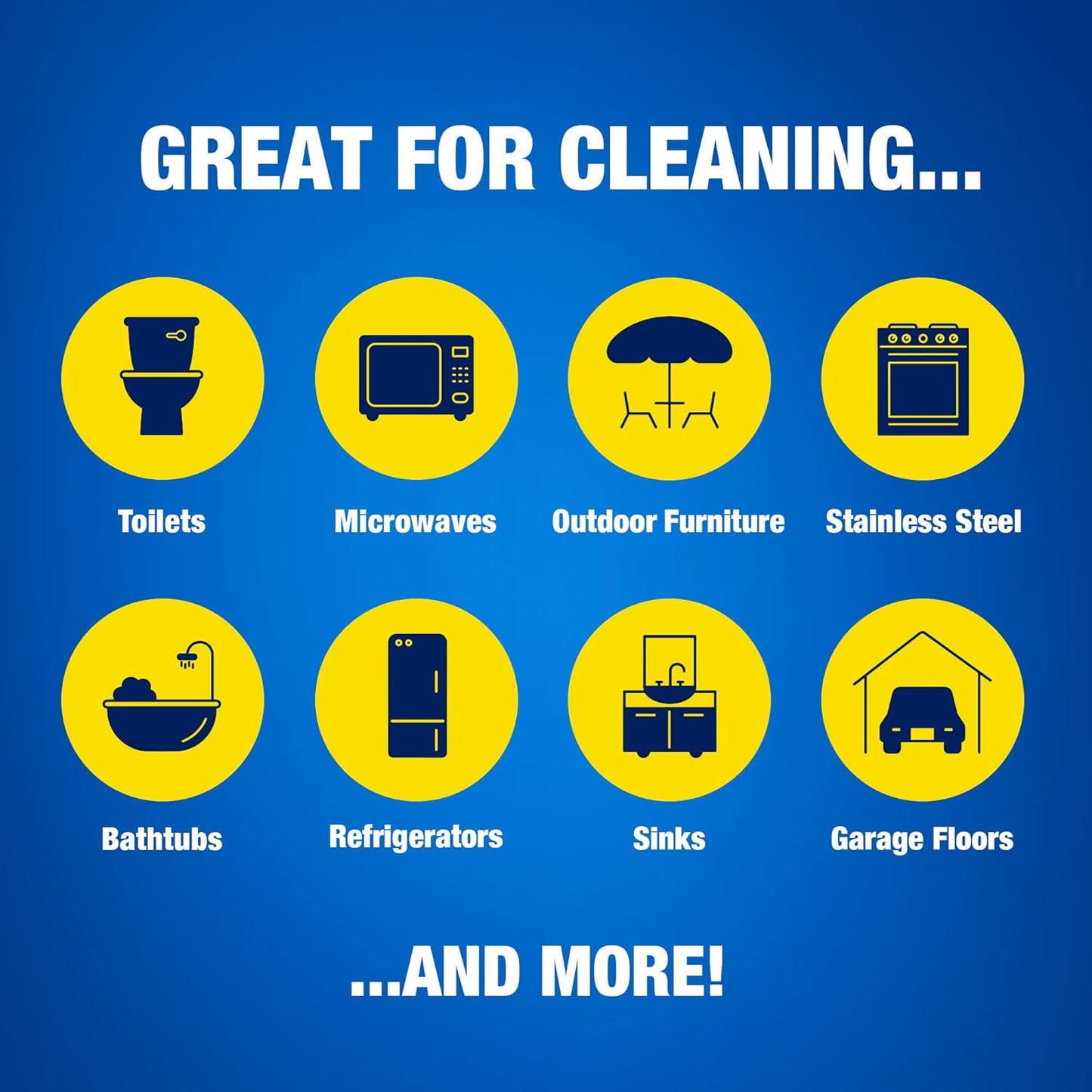 ARM & HAMMER Super Washing Soda Household Cleaner and Laundry Booster, 55 oz Box