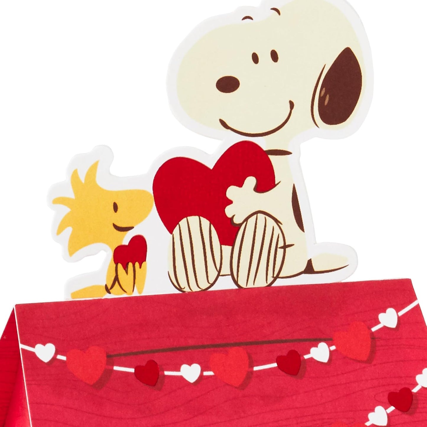Hallmark Peanuts Valentines Day Pop Up Card (Snoopy and Woodstock) Paper Wonder 3D Card