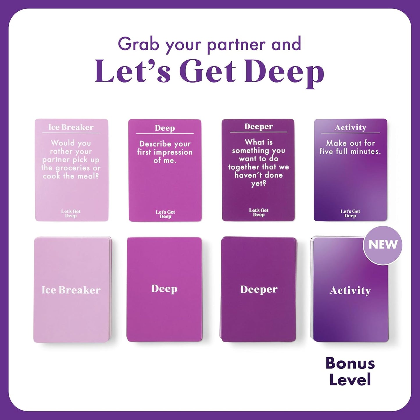 WHAT DO YOU MEME? Let’s Get Deep by Relatable – Valentine’s Day Couples Game, Intimacy Card Game with 200 Questions, Perfect for Date Nights, Girlfriend Gifts & Meaningful Couples Gifts