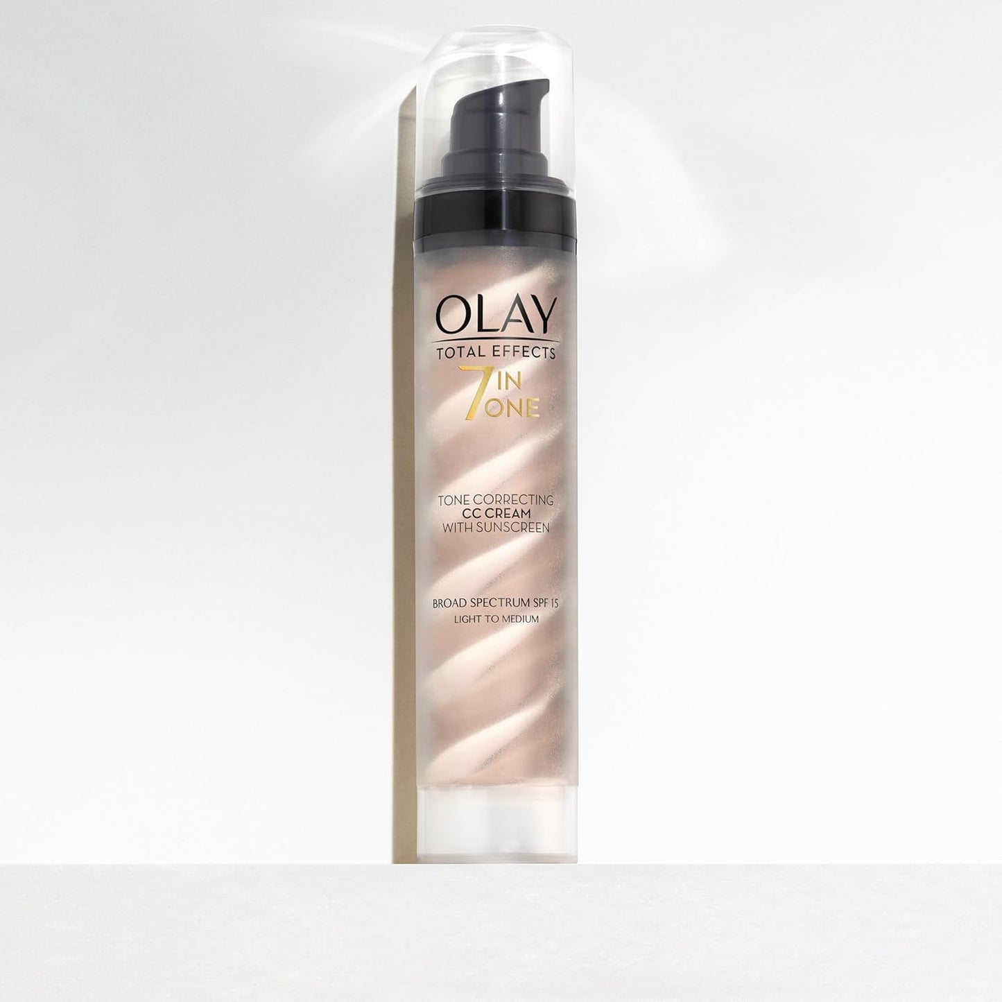 Olay Total Effects Tone Correcting Face Moisturizer with Sunscreen SPF 15, Light to Medium 1.7 Ounces